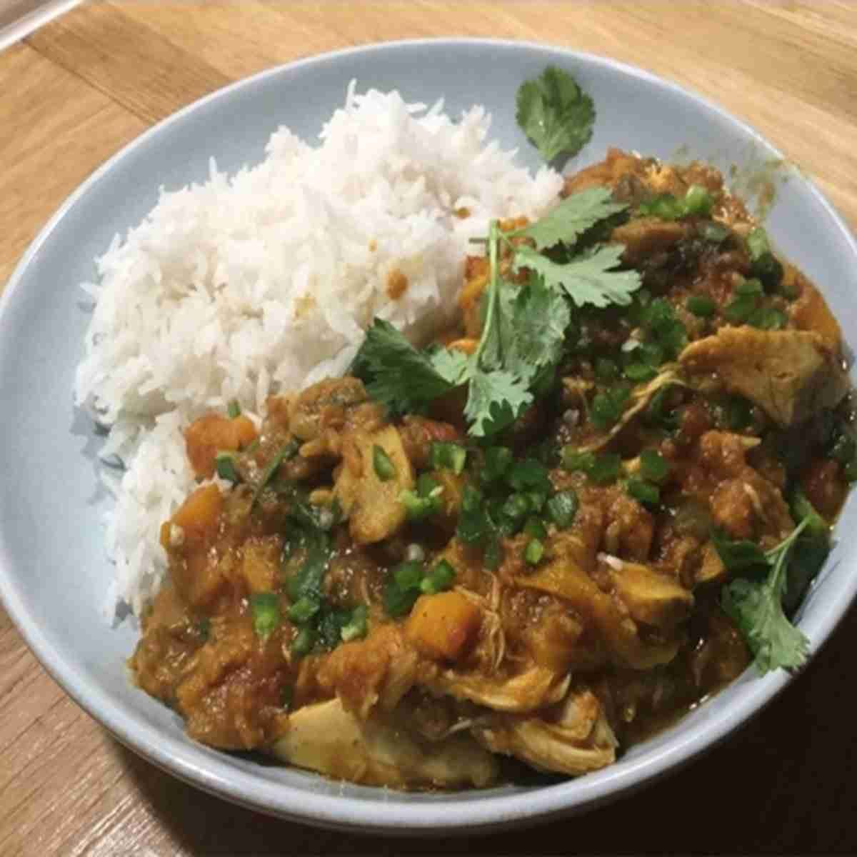 Turkey & Veg Curry