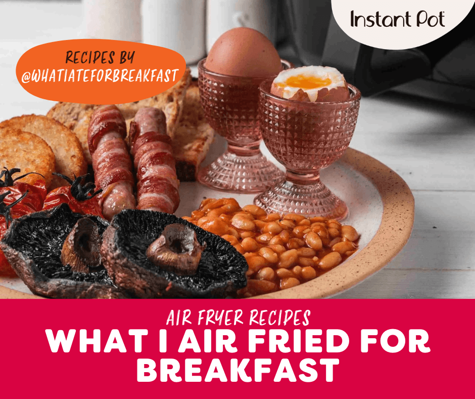Recipe eBook Covers – 2026 (15) What I air fried for breakfast. Air fryer recipes. Recipes by @whatiateforbreakfast