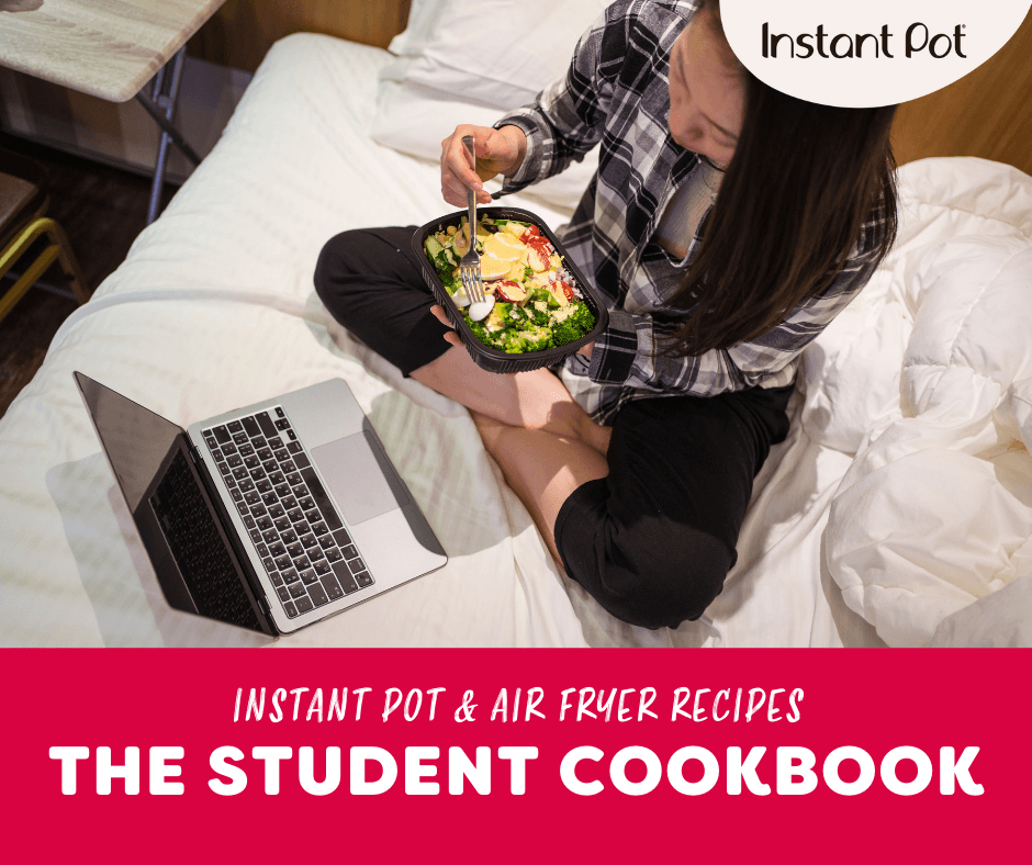 Recipe eBook Covers – 2026 (16) The student cookbook. Instant Pot and air fryer recipes